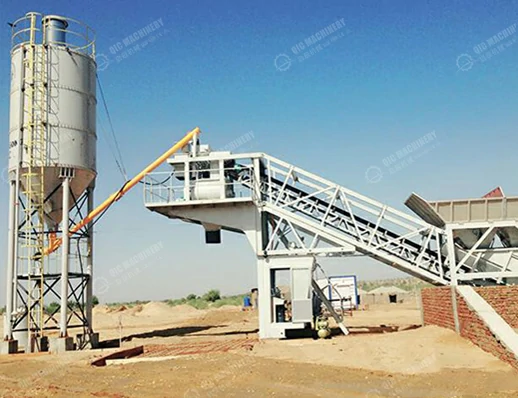 YHZS35移动式混凝土搅拌站