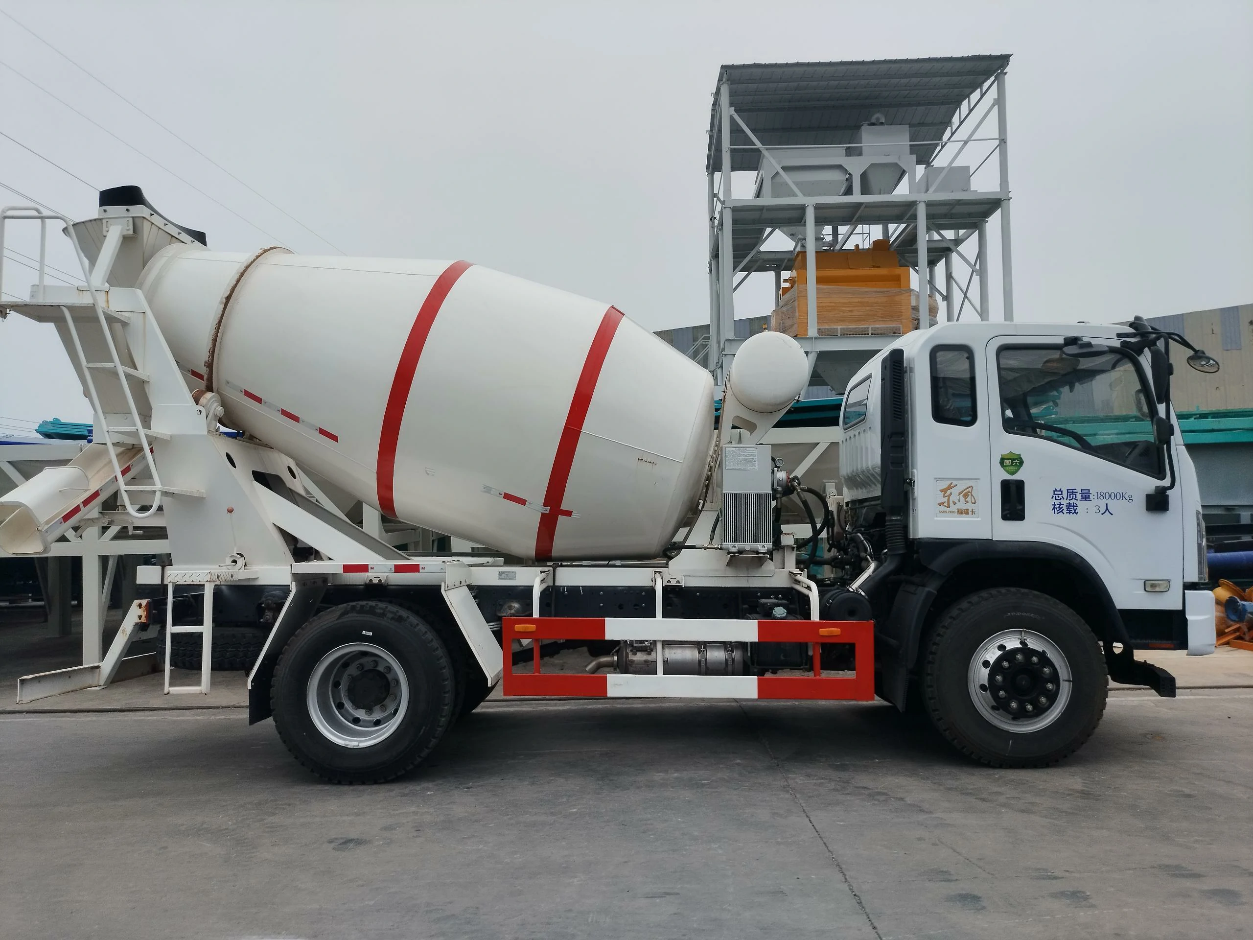 6m³混凝土搅拌运输车