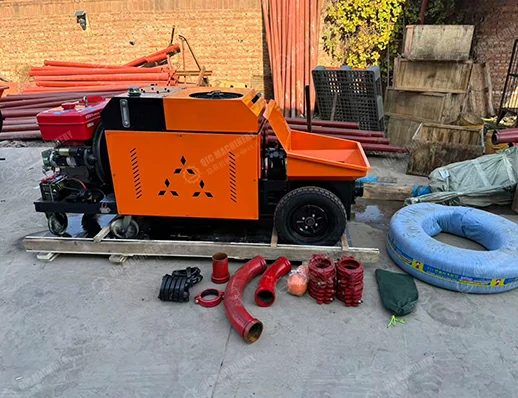 小型拖式混凝土泵(5-8m³/h)